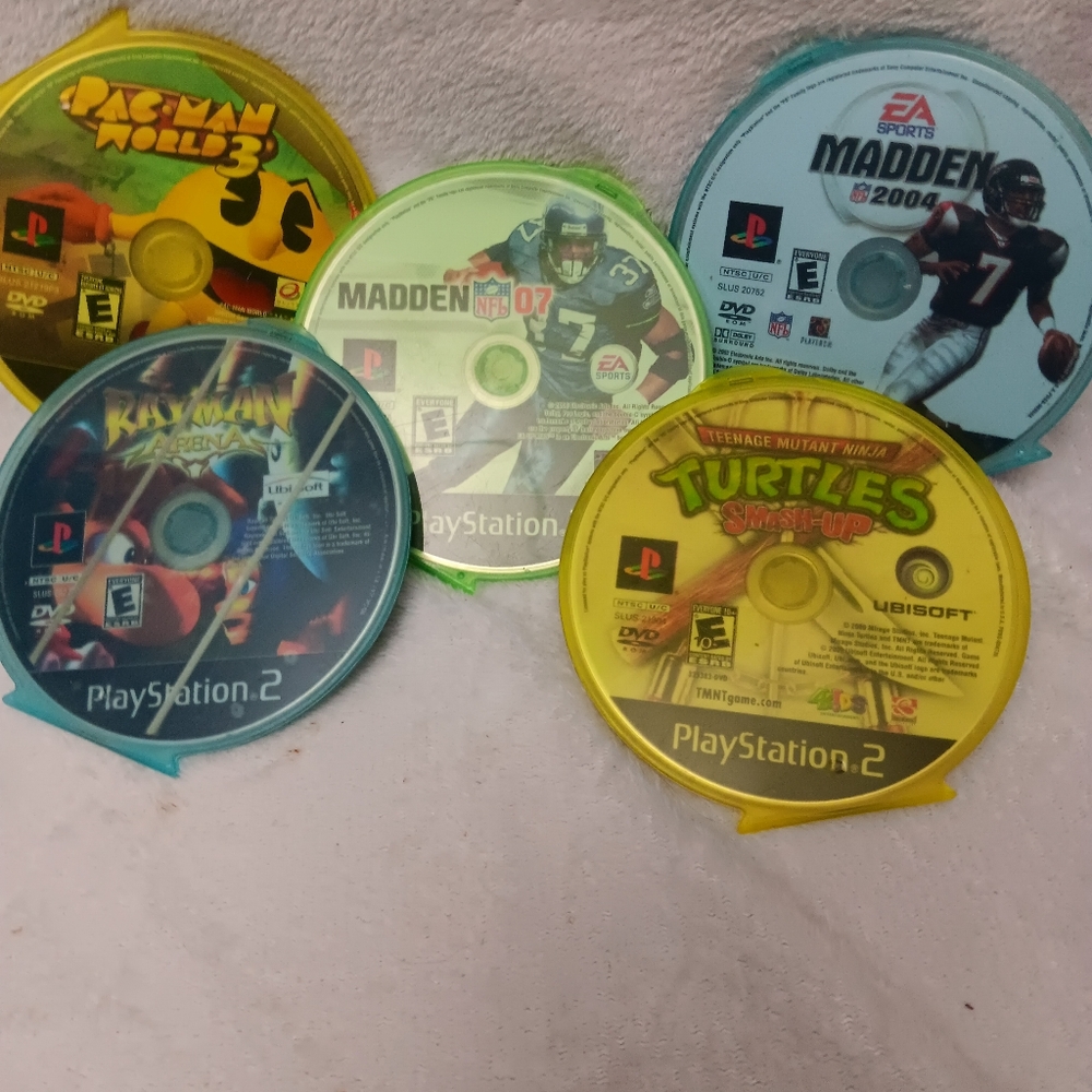 VTG. Playstation 2 Games Lot of 5